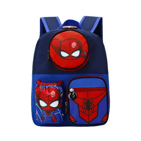 Disney Spider Man Backpack Anime Cartoon Frozen Elsa Princess Student Schoolbag For Girls Knapsack Travel Bag Children's Gift | Walmart Canada Disney Spider Man Backpack Anime Cartoon Frozen Elsa Princess Student Schoolbag For Girls Knapsack Travel Bag Children's Gift | Walmart Canada
