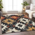 thumbnail image 6 of Dalyn Rugs Machine Washable Indoor/Outdoor Chantille Black 10' x 14' Rug, 6 of 9