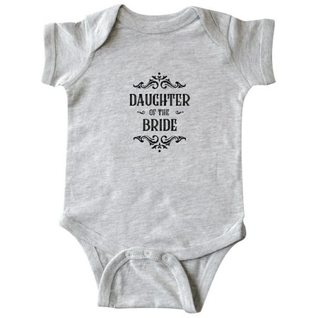 

Inktastic Daughter of the Bride Gift Baby Girl Bodysuit