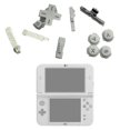 thumbnail image 2 of Juego de botones de 4 colores para el botón de dirección del pad D de 3DS Juego de botones de encendido ABXY, blanco, 2 of 5