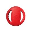 thumbnail image 1 of Frisbee y discos de lanzamiento - Juguete interactivo para perros medianos y grandes - Juguete para perros con sonido al aire libre (rojo), 1 of 5