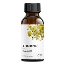 THORNE Vitamin K2 Liquid (1 mg per drop) - Concentrated Vitamin K2 Supplement for Heart and Bone Support* - 1 Fl Oz