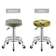 thumbnail image 5 of Naloa Bee honey Round Bar Stool Cushion Cover 12-14 inch, Fits Kitchen, Office, Restaurant Chairs - 13 inch, 5 of 7