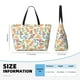 thumbnail image 4 of Fotbe Simple Drawing Bolsa de Viaje para Playa - Resistente al Agua, Bolsa Tote de Gran Capacidad y Ligera con 7 Bolsillos para Mujeres y Hombres, 4 of 7