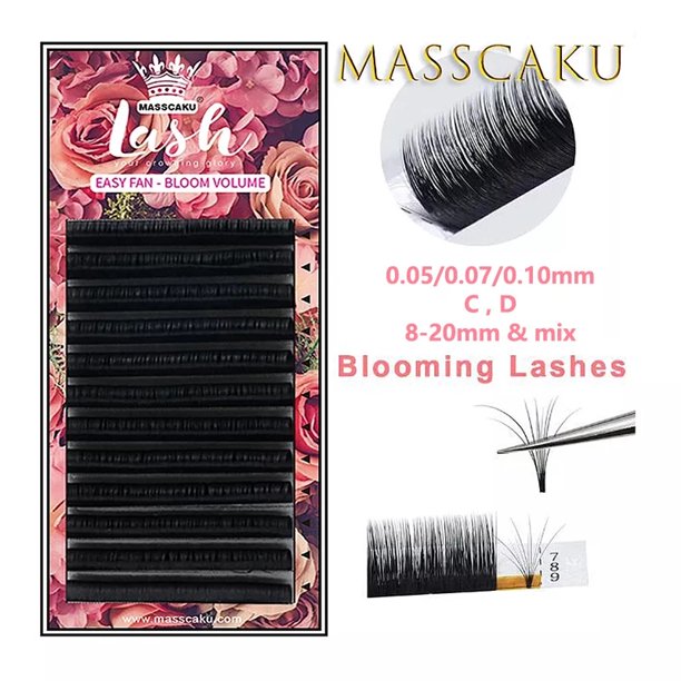 Masscaku Auto Ventilador Pestañas Volumen Fácil Extensiones De Visón-fanning Gao Jiahui unisex