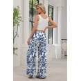 thumbnail image 6 of WIHOLL Pants for Women Wide Leg Pants Summer Straight Long Palazzo Loose Casual Trousers With Pockets, 6 of 11