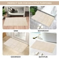 thumbnail image 5 of Superior Non-Slip Washable Bath Rug Set, 20" x 30", 24" x 36", Ivory, 5 of 13