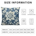 thumbnail image 5 of PIKWEEK  Blue Throw Pillow Covers - Blue Pillow Covers, Decorative Blue and White Pillow Covers, Chinoiserie Pillow Cover, Chinoiserie Decor, 5 of 5