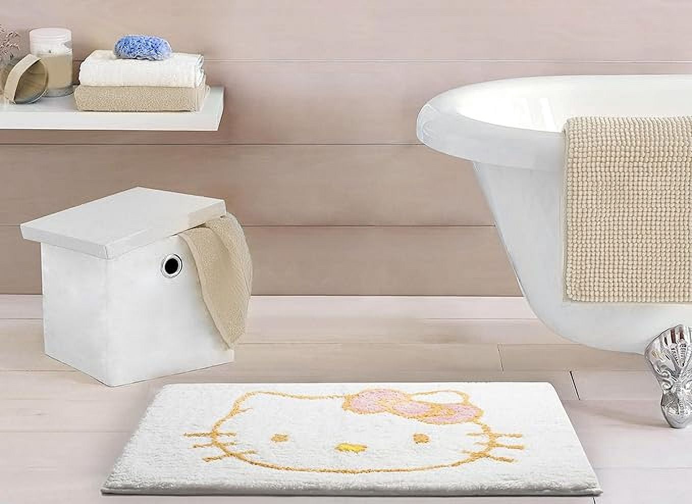 Sanrio Hello Kitty Stars 20 x 30 Inches Rectangle Tufted Bath Rug