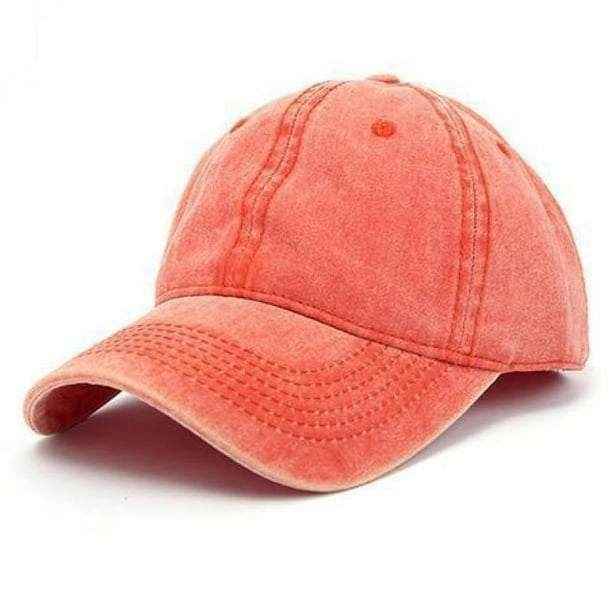 Gorras de béisbol lisas de algodón lavado vintage, ajustables, no estructurados, suaves, en blanco, casuales, sombreros de bola para papá para hombres y mujeres