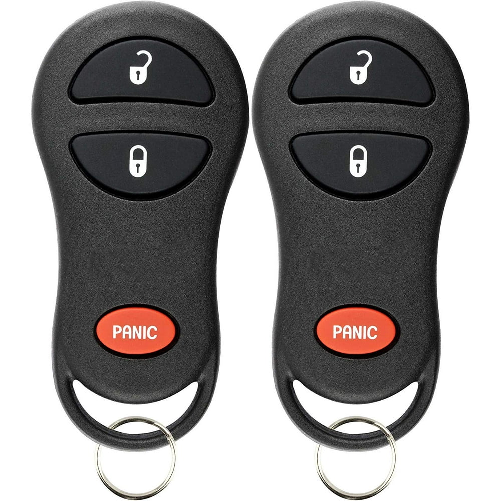 2 PACK KeylessOption Keyless Entry Remote Control Car Key Fob