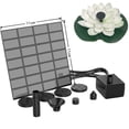 thumbnail image 1 of Solar Bird Bath Pump, Outdoor Solar Fountain Water Pump Eco Friendly Garden Bird Bath Circulation System Easy Install Feature, for Garden Bird Bath Pond Fountain Outdoor Use, 1 of 6