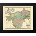 thumbnail image 2 of Thomson 14x12 Black Modern Framed Museum Art Print Titled - Prussia Germany - Thomson 1817, 2 of 5