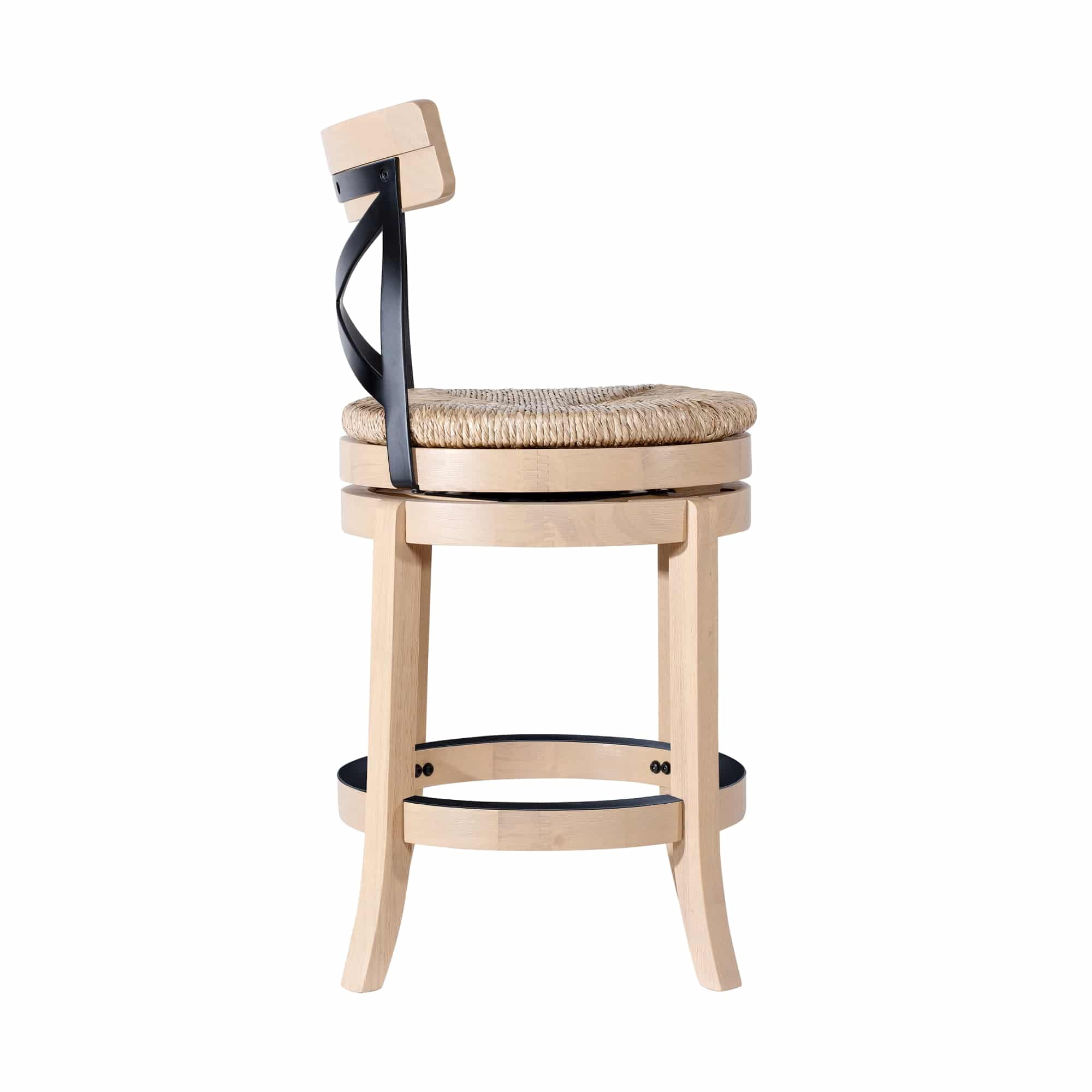 Myrtle Swivel Counter Stool - Beachwood Oak