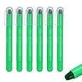 thumbnail image 1 of Dark Green Gel Highlighters, 6 Pack Gel High Lighters No Bleeds Highliters Pens Wax Crayon Neon Clear View Bright Marker Pen Twist Up Gel Stick Cute for Books Office Adults, 1 of 6