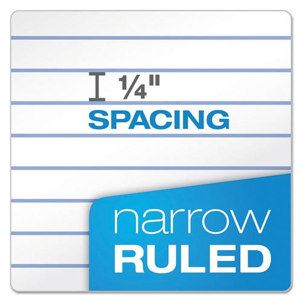 Second Nature Single Subject Wirebound Notebooks, Narrow Rule, Green Cover, 8 X 5, 80 Sheets | Bundle of 5 Each