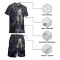 thumbnail image 3 of Game of Thrones Boys Short Sleeve T-Shirt And Shorts Outfit Set Activewear Mesh Short Set for Kids, 3 of 7