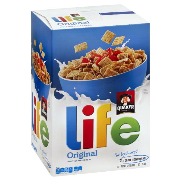 Quaker Oats Life Cereal, 2 ea - Walmart.com