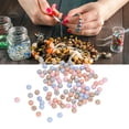 thumbnail image 4 of Perles en Silicone, Perles de Bracelet en Silicone DIY 9 mm pour Colliers Type A, Type B, Type C, 4 of 8