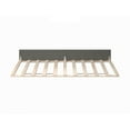 thumbnail image 6 of AFI Twin Roll Out Wood Trundle Bed Frame with Wooden Slat Supports, Grey, 6 of 8