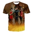 thumbnail image 3 of Camiseta de cuello redondo con estampado 3D del juego de terror Resident Evil, informal, de hip hop, de manga corta, para hombres y mujeres, para niños, ropa unisex, 3 of 5