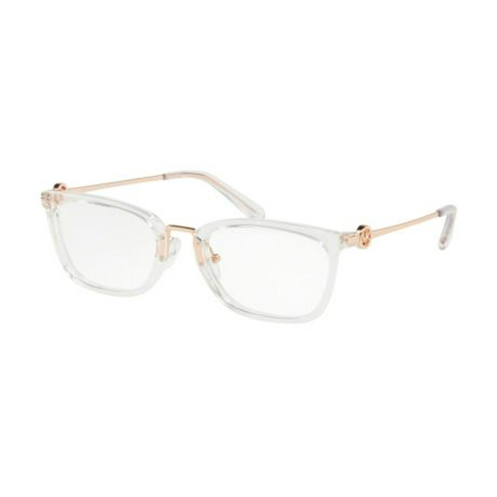 Michael Kors CAPTIVA MK4054 Eyeglass Frames 3105-52 - Crystal Clear Frame, Demo - Walmart.com 