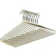 thumbnail image 2 of Quality Gold Metal Suit Hangers Extra Heavy Duty Coat Hangers, 100-Pack for Suits, Coats, Pants (Adult Size - 100 Pack), 2 of 6