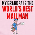 thumbnail image 2 of CafePress - My Grandpa Is The Worlds Best Mailman Body Suit - Baby Light Bodysuit, Size Newborn - 24 Months, 2 of 4