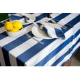 thumbnail image 2 of DII Nautical Blue Cabana Stripe Outdoor Tablecloth With Zipper, 2 of 4