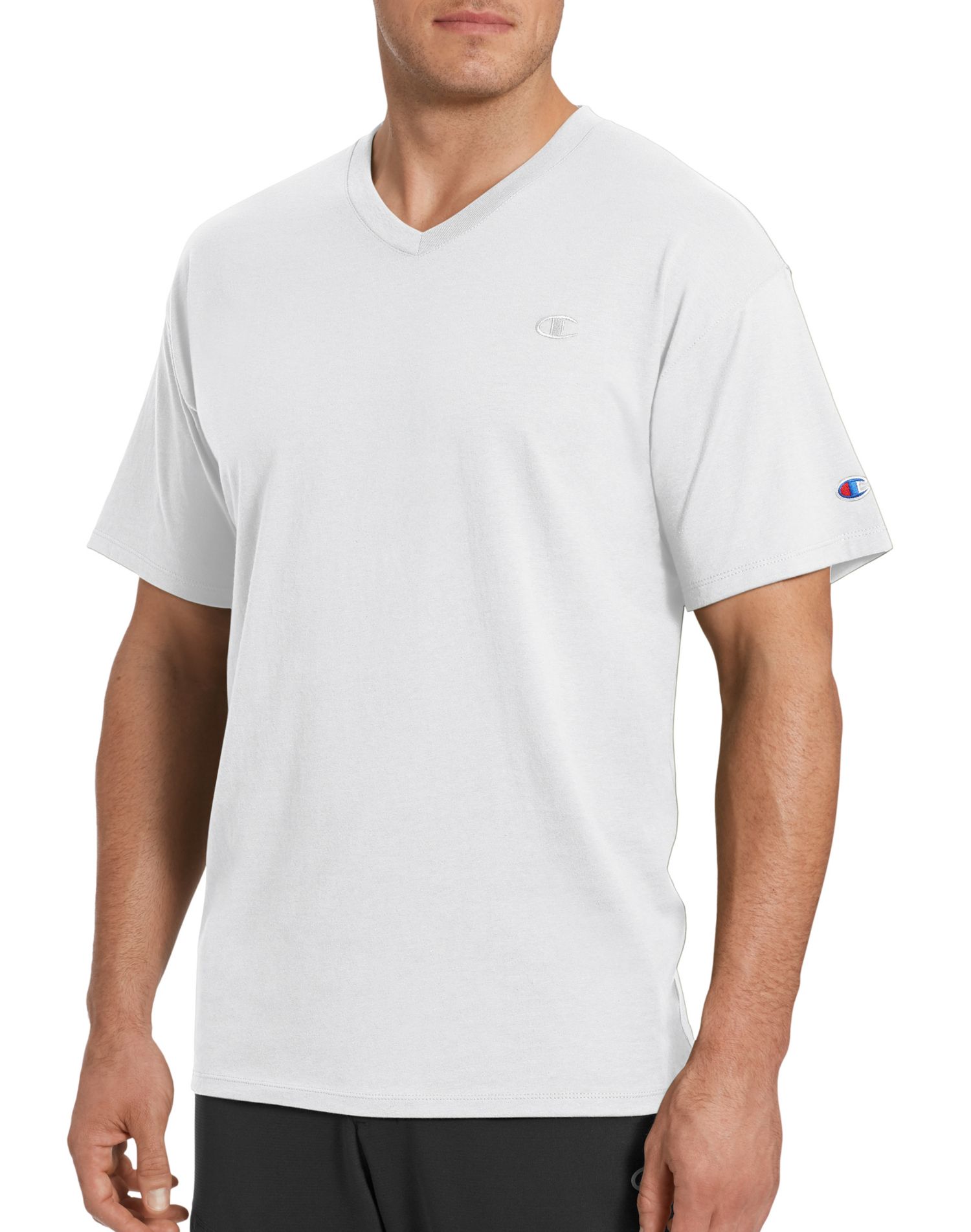 classic jersey v neck t shirt 