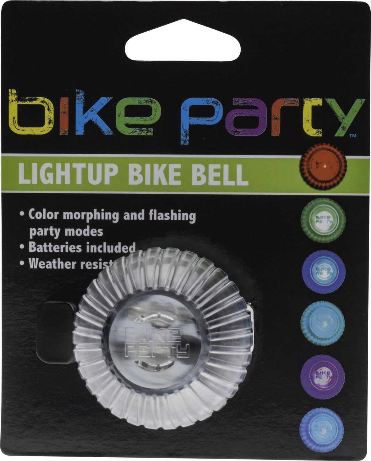 Bell Sports Bike Party Light Up Bike Bell, Weather resistant