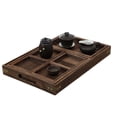 thumbnail image 2 of Bandeja de té rectangular NikouMX de madera descolorida acabado de lujo, 2 of 8