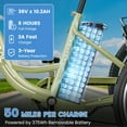 thumbnail image 3 of Lilypelle Electric Tricycle for Adults, 350W Electric Trike 7 Speed with 36V 14.5ah removable Battery, 3 Wheel Electric Bikes for Women Men Seniors, 450lb, 24/26 inch Tire, 3 of 9
