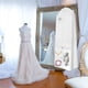 thumbnail image 4 of Bolsa de ropa para vestido de novia 71"x24"x16" | Funda de almacenamiento de bata reforzada con 4 bolsillos y 3 compartimentos con cremallera | Protector de vestido largo para mujer | Blanco |, 4 of 7