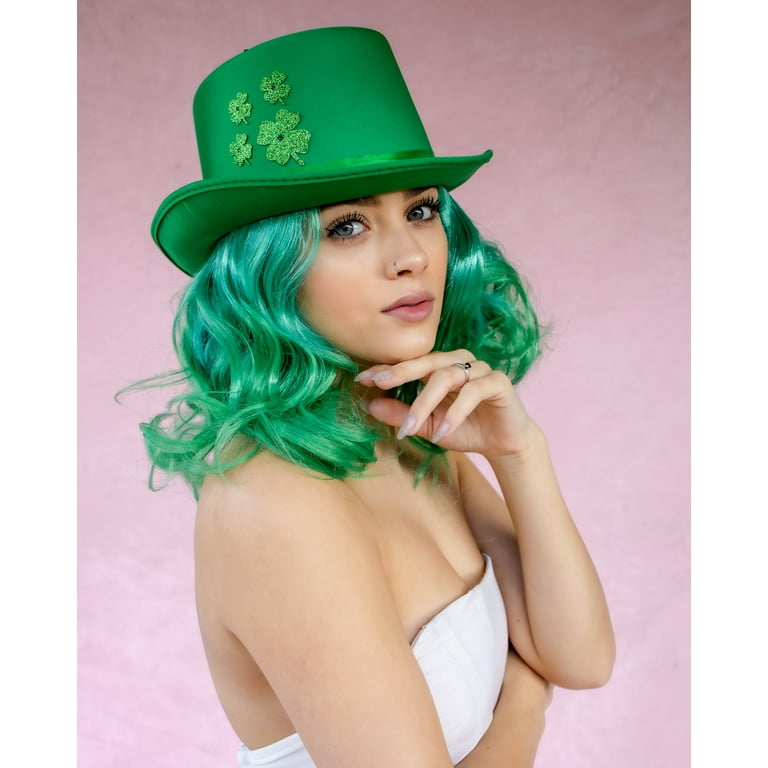 Way To Celebrate St. Patrick s Day Lightup Top Hat Walmart