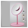 thumbnail image 1 of LED Makeup Vanity Mirror With Lights Rotating Mirror With Storage Desktop Adjustable Dimmer USB Cosmetic Mirror Makeup Vanity ,Widely Use, 1 of 7