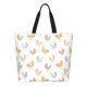 thumbnail image 1 of Balery Funny Chicken Bolsa Tote Estilo Estético con Cremalleras, Bolsa de Hombro, Bolsa de Compras Grande y Plegable, 1 of 8
