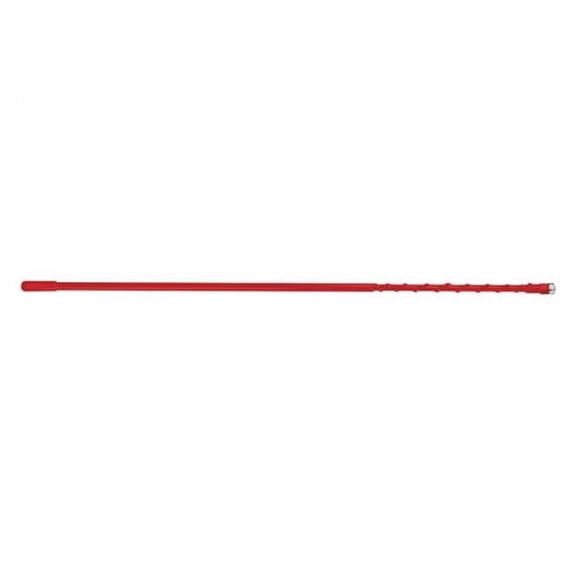 4 ft. Red Whip CB Radio Antenna - 750W Power - Durable Fiberglass Design