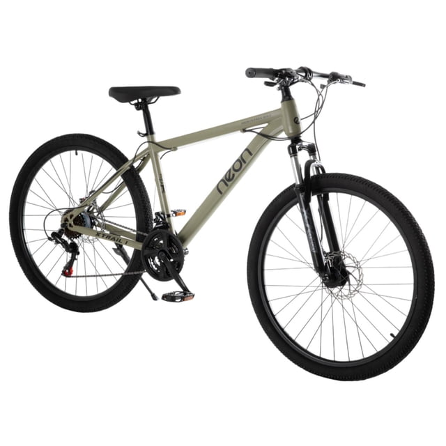 Bicicleta De Montaña R26 Neon XTRAIL Freno De Disco 21 Velocidades Acero verde
