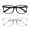 black+green, variant on Blue Light Blocking Glasses for Screen Time, Anti Eye Strain Computer Glasses with UV Protection, Lightweight Non-Prescription Eyewear for Men and Women