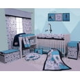 thumbnail image 6 of Bacati - Woodlands Aqua/Navy/Grey Boys Cotton Changing Pad Cover, 6 of 7