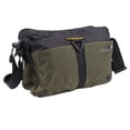 thumbnail image 3 of Bolso de hombro para hombre Nikou de Tela Oxford verde impermeable, 3 of 15