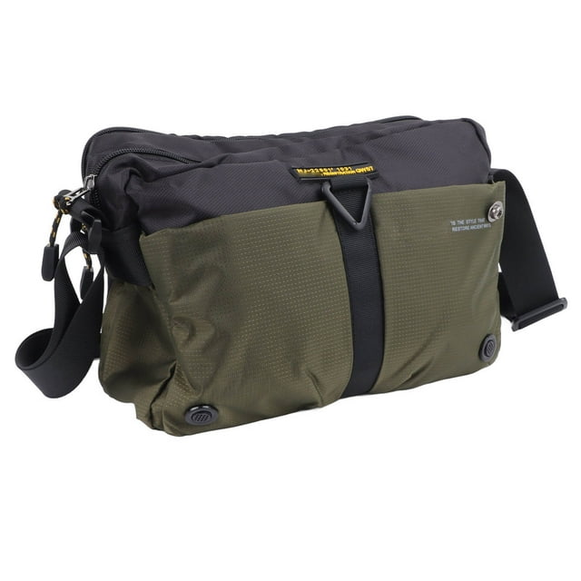 Man Shoulder Bag, Lightweight Messenger Bag Durable for Daily Use