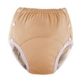thumbnail image 3 of lionlar Reusable Adults Cloth Diapers Wraps Incontinence Pants Quick to Orange, 3 of 9