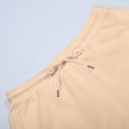 thumbnail image 5 of Fgnfyis Men's Heavyweight Velvet Cargo Sweatpants Baggy Drawstring Elastic Waist Sweat Pants Loose Fit Joggers Pocket Beige XXXXL, 5 of 7