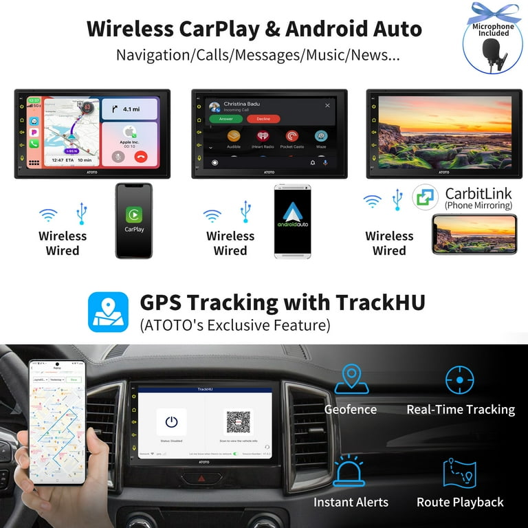 ATOTO S8 MS Android Double Din Car Stereo, 7 inch ATOTO S8 MS Android Double Din Car Stereo, 7 inch