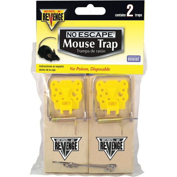MOUSE SNAP TRAPS 2PK