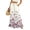 Complexion_#07, variant on Sewkxo Womens Wide Leg Pants Drawstring Elastic High Waisted Ruffle Hem Palazzo Pants with Pockets,Blue M