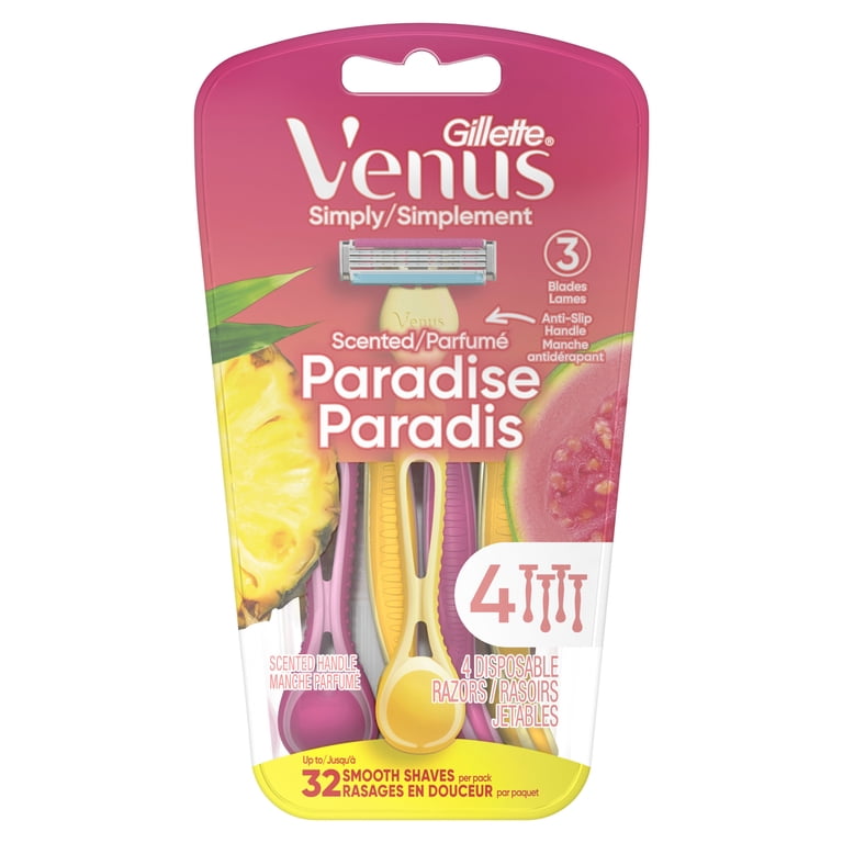 Gillette Female Venus Simply3 Dragonfruit Women's Disposable