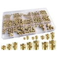 thumbnail image 1 of 400Pcs Threaded Inserts,M2/M2.5/M3//M5/M6 Thread Knurled Nuts Assortment Kit,Heat Set Insert for Plastic 3D Printing, 1 of 6